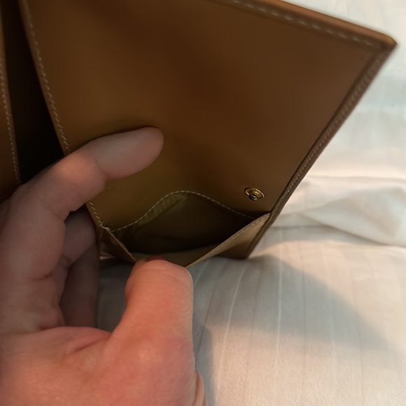 ❌SOLD❌ GUCCI micro GG vintage coated canvas & leather bifold long wallet classic - Picture 15 of 16